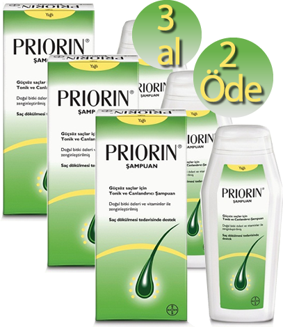Priorin Sampuan 3 Al 2 Ode Yagli Saclar Sac Dokulmesine Fiyati