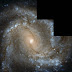 Una stupenda galassia a spirale dipinta da Hubble