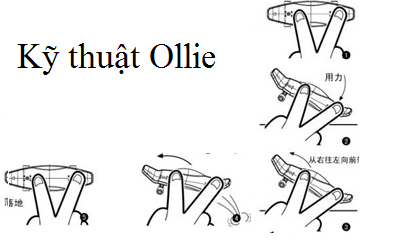 Kỹ Thuật Ollie Bật Ván Trượt Tay