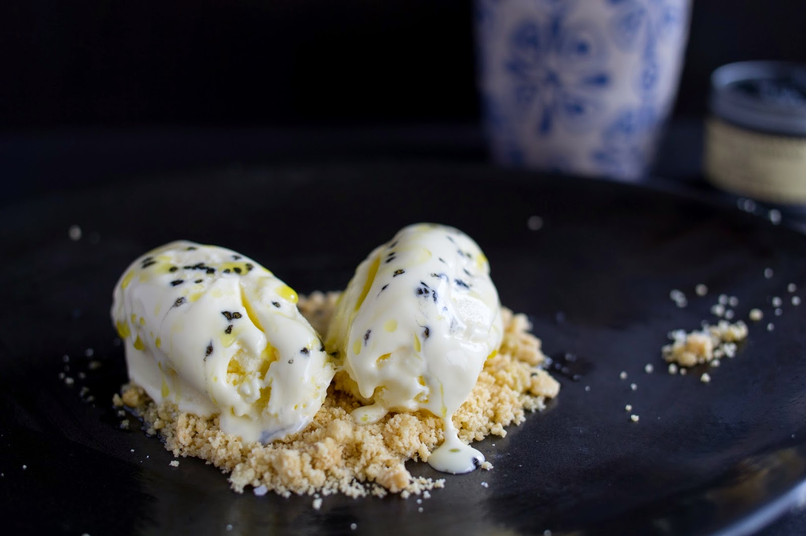 Smart Cookie Creme Fraiche Ice Cream With Truffle Oil