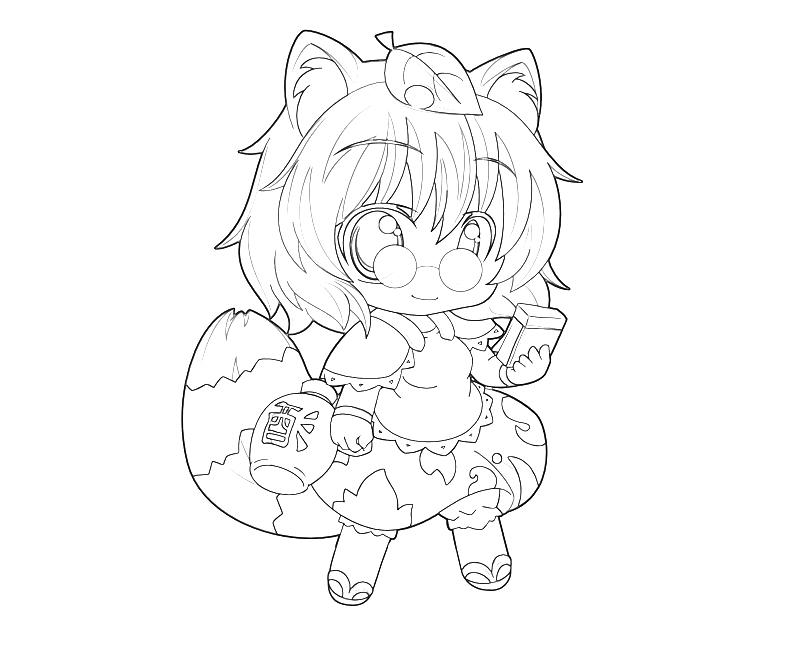 Printable Mamizou Futatsuiwa Look Coloring Pages printable-mamizou-futatsuiwa-look-coloring-pages