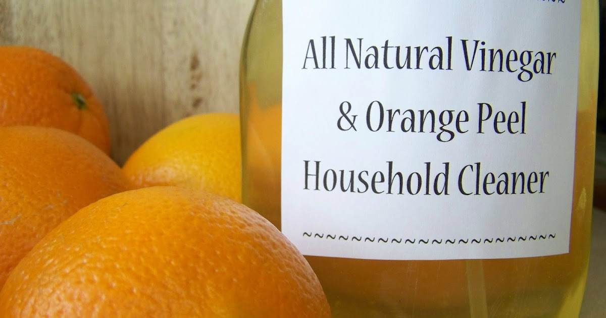 Poppy Juice Vinegar Orange Peel Homemade Cleaning Solution Effective