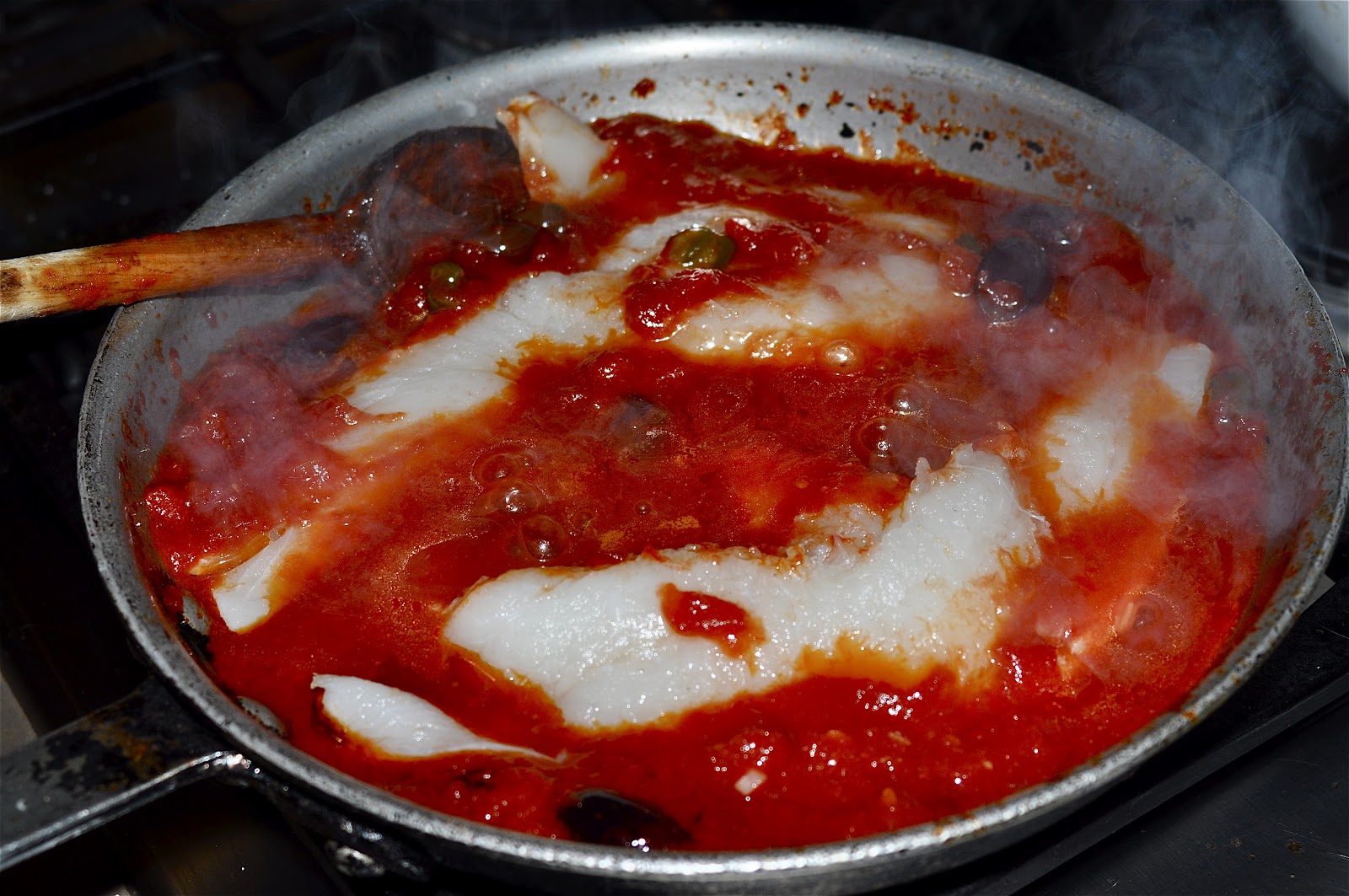 Mister Meatball Haddock alla puttanesca