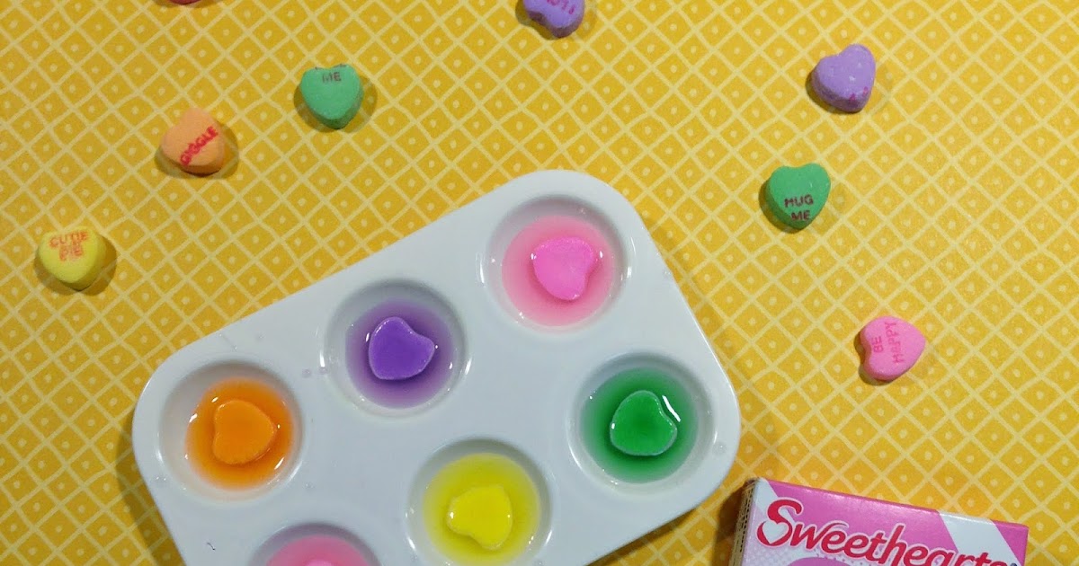 My Nanny Planner Candy Heart Painting for Valentine's Day