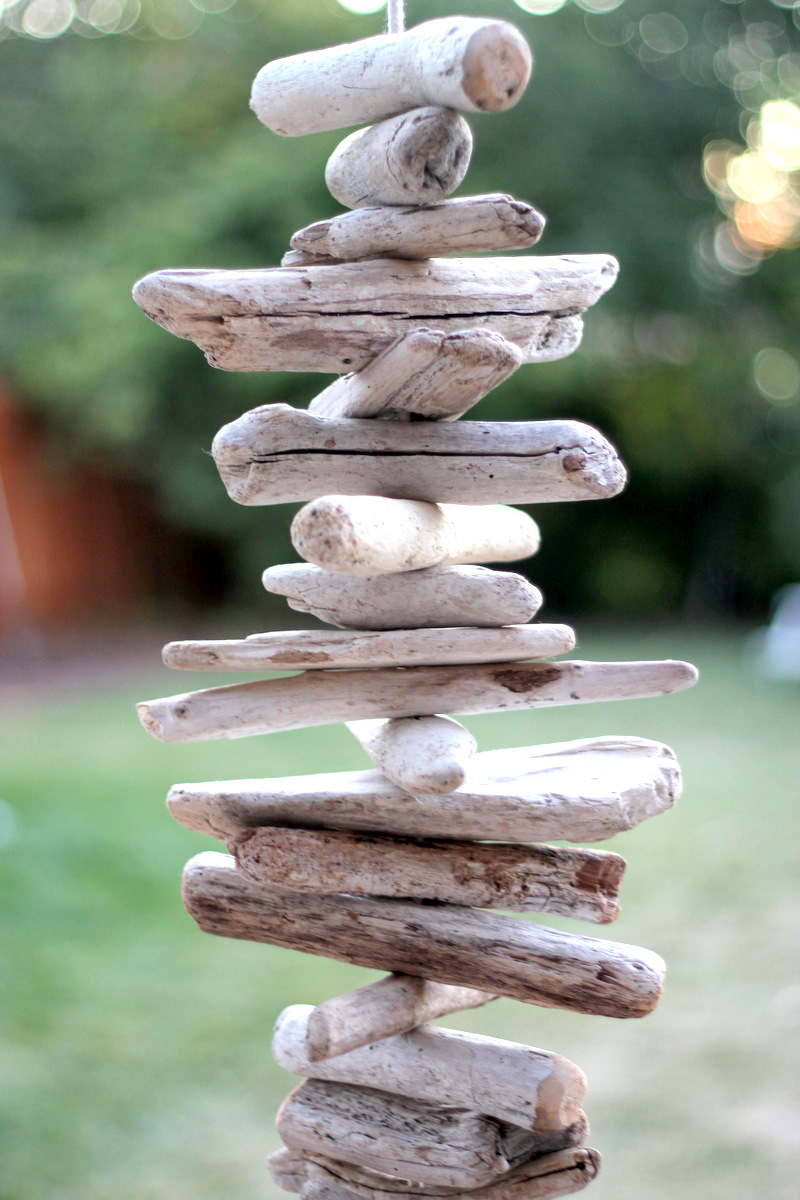 how to make a driftwood mobile