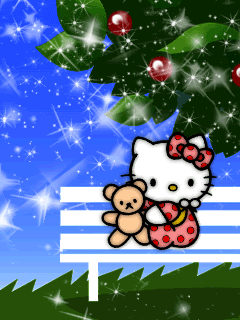 Gambar Hello Kitty Animasi Bergerak Lucu