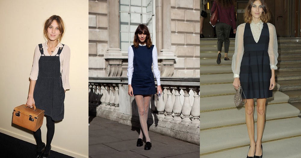 alexa chung pinafore dress