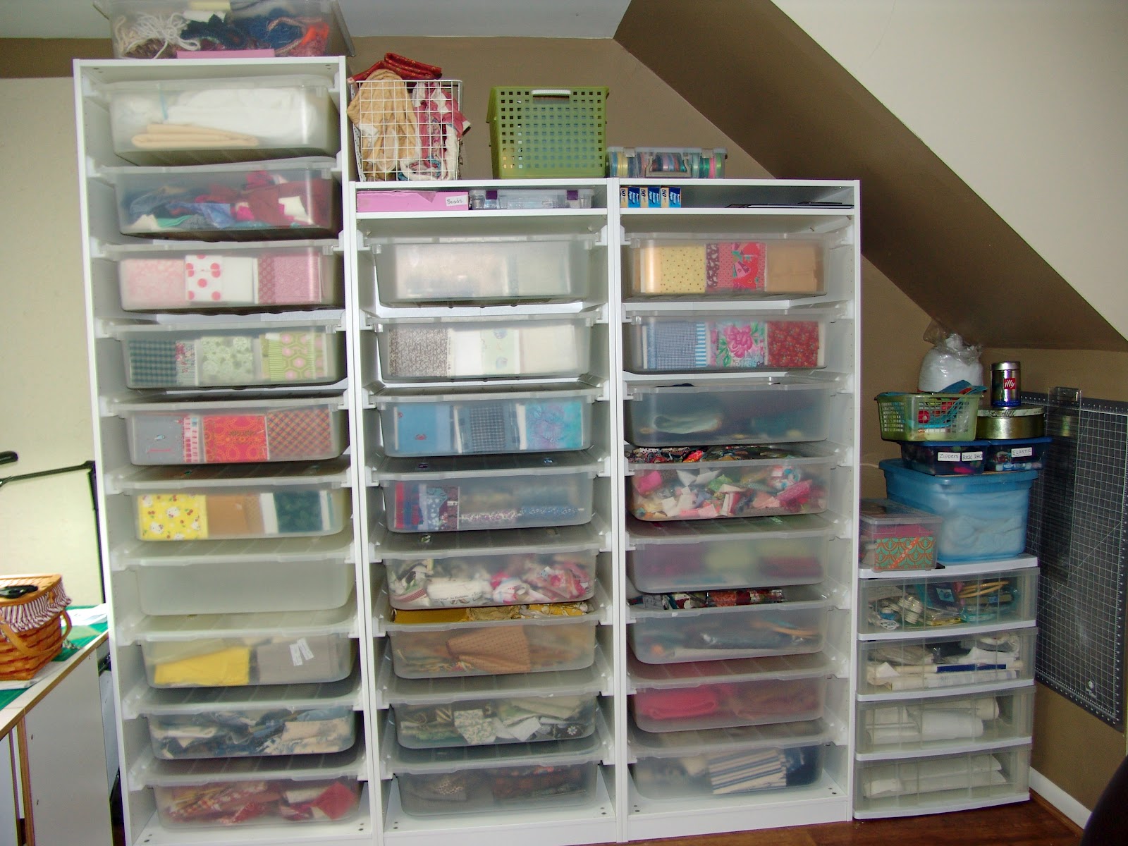 My Fabric Storage Solution