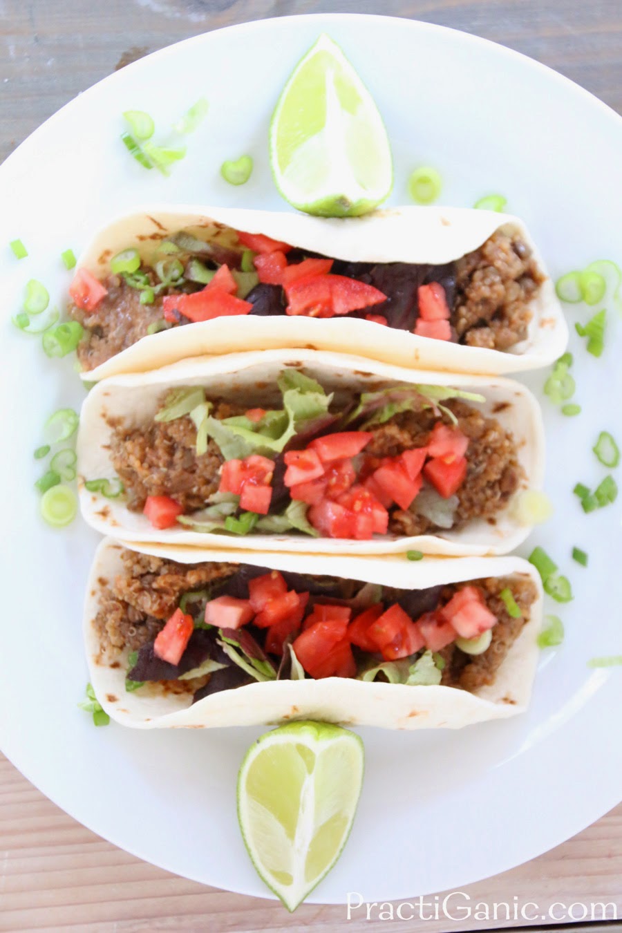 Slow Cooker Lentil and Quinoa Tacos PractiGanic Vegetarian Recipes