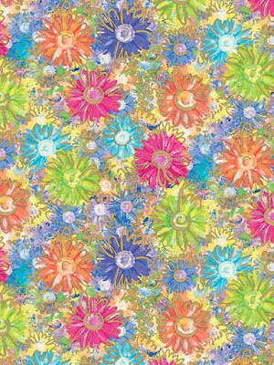 Dibujo a lápiz de flores de colores Laminas de flores para imprimir