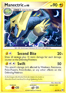 Manectric Pokemon Card Arceus Set