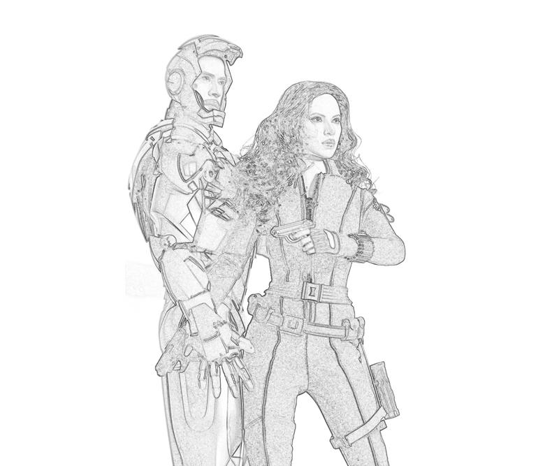 Black Widow Coloring Pages Black Widow Coloring Pages