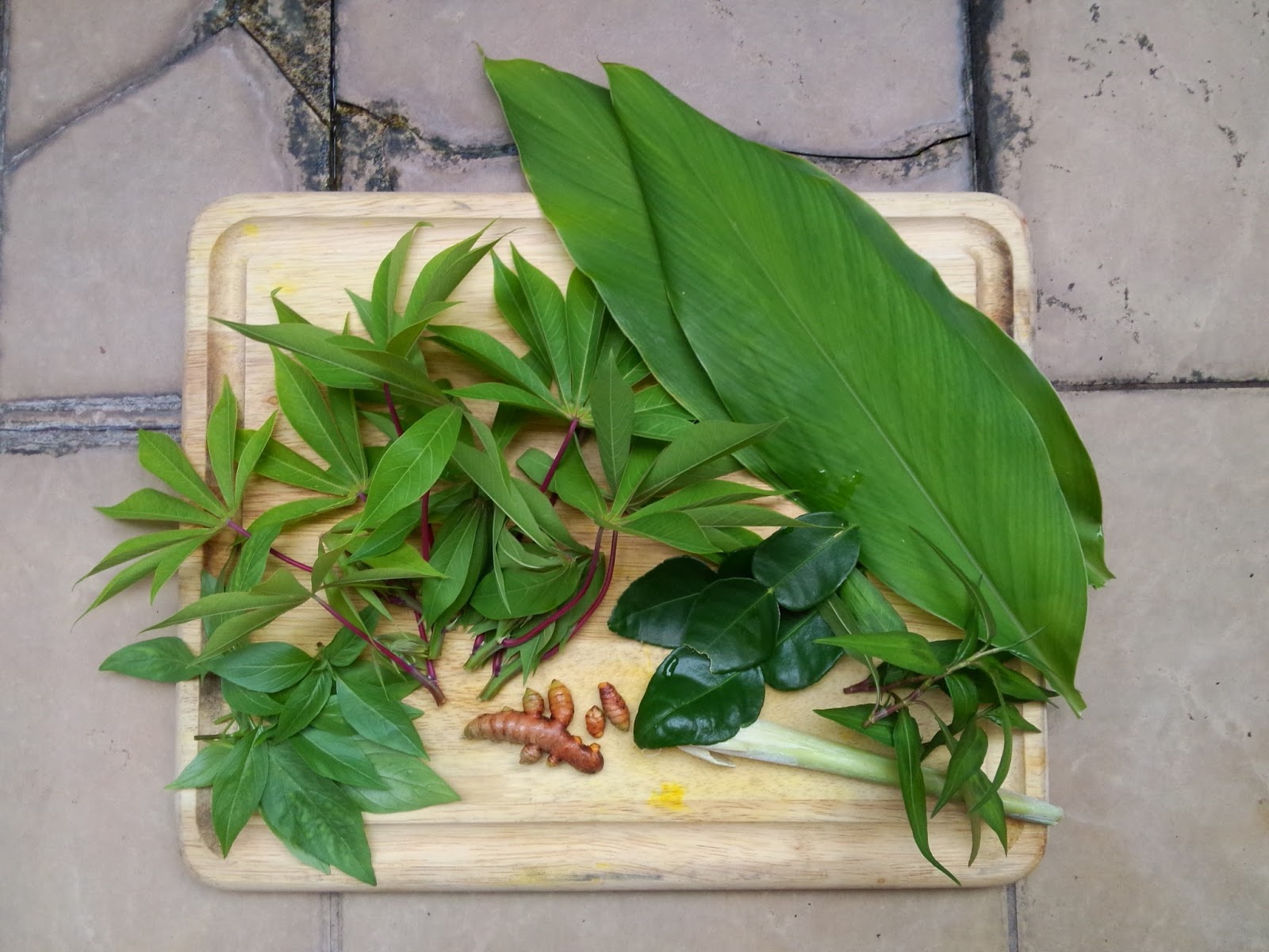 kebun sejemput…: Tuaian Semalam dan Sambal Ikan Talang Masin dengan