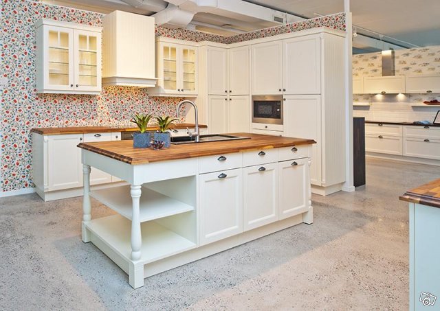 Moderna kök och designade tapeter: lantkök till ett fantastiskt pris!