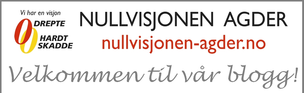 Nullvisjonen Agder - BLOGG