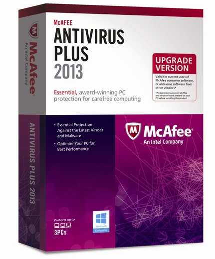 تحميل برنامج مكافي انتي فيروس 2013 مجانا Download McAfee AntiVirus Free