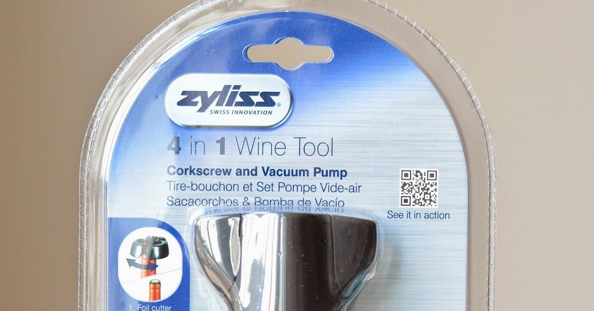 The Savvy Kitchen Zyliss 4in1 Wine Tool Review