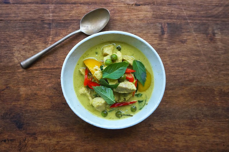 Thai Green Curry With Chicken