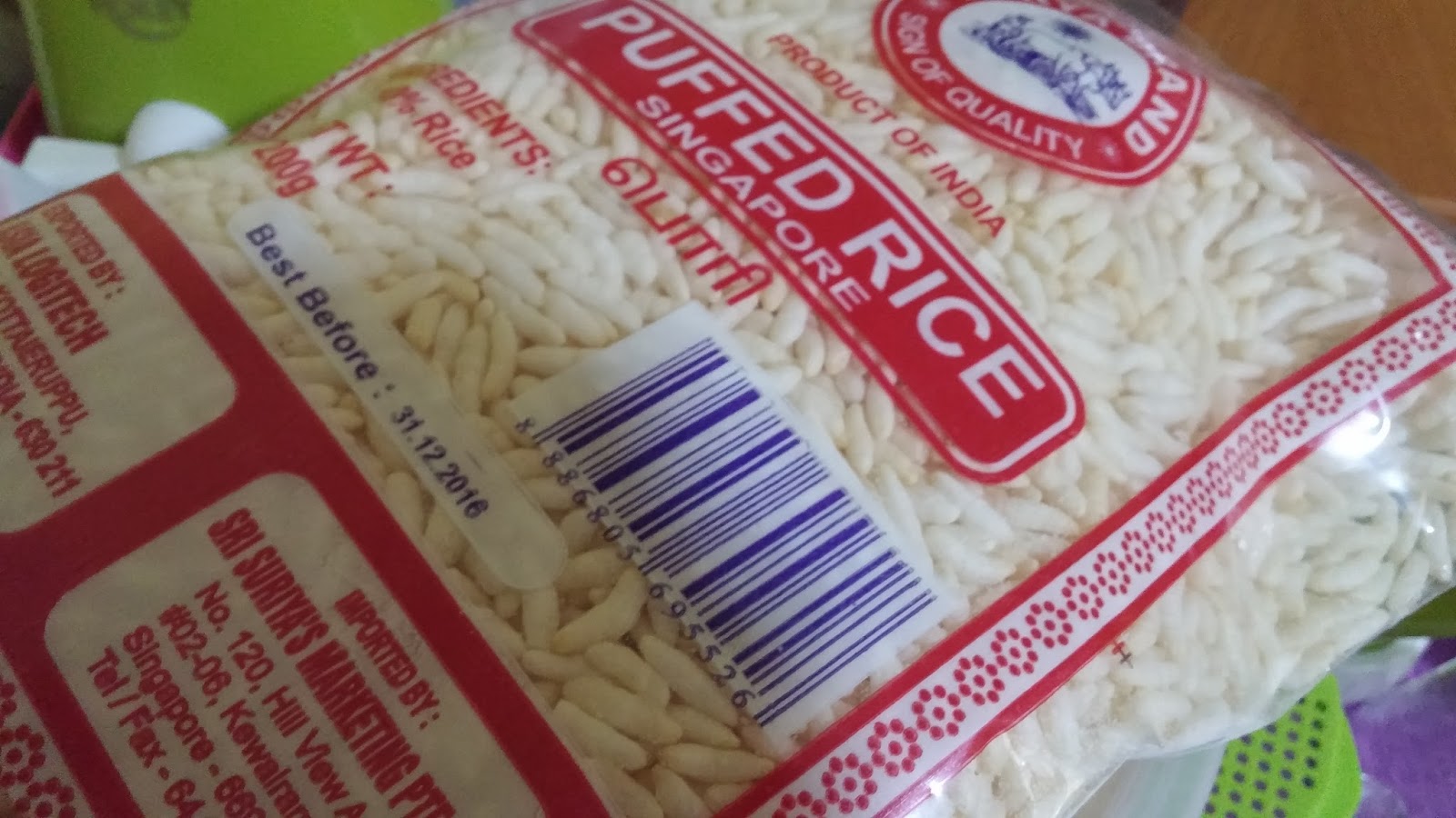 Cooking with Lu Mi Chang / Rice puff Crackers