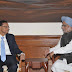 Minister Peiris calls on Prime Minister Manmohan Singh