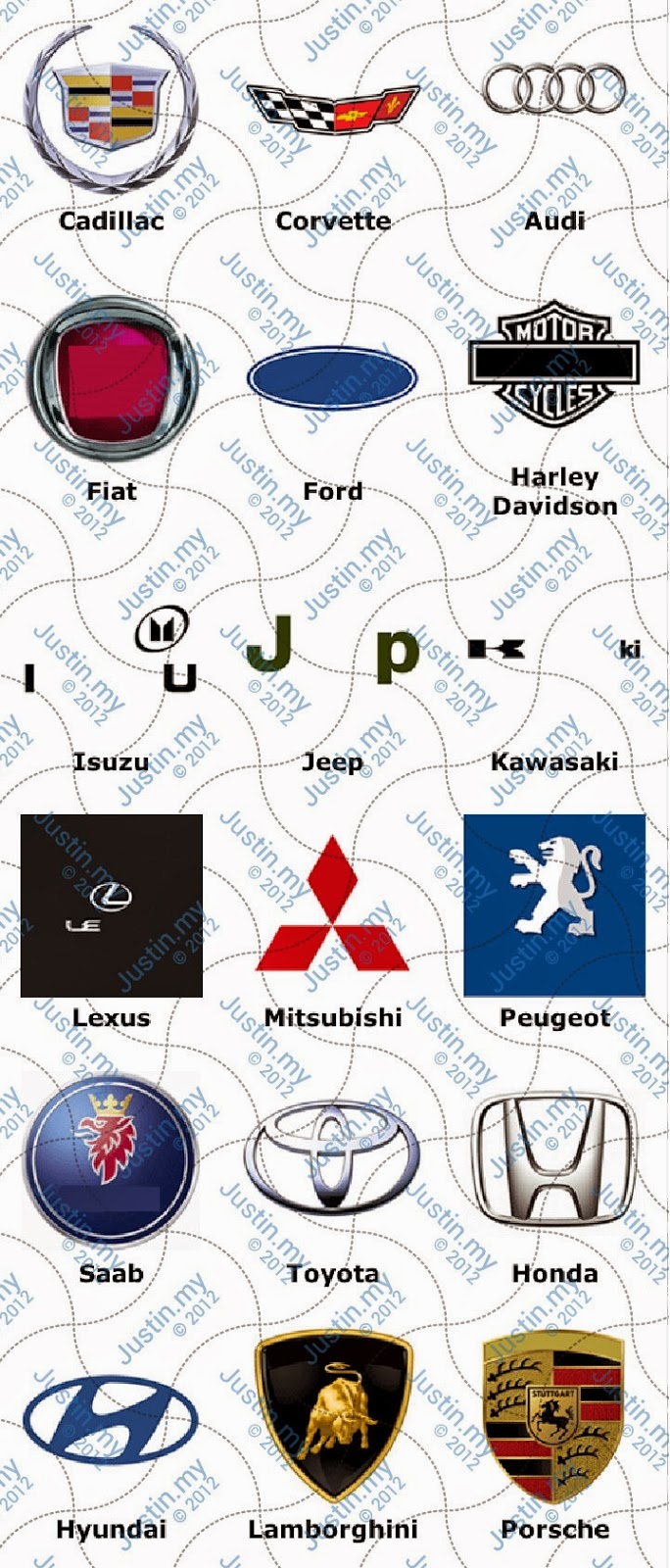 Car logo quiz answers quizfactory experiencesand