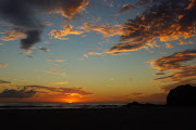 Sunset at Playa Grande, Costa Rica (sunset playa grande costa rica )