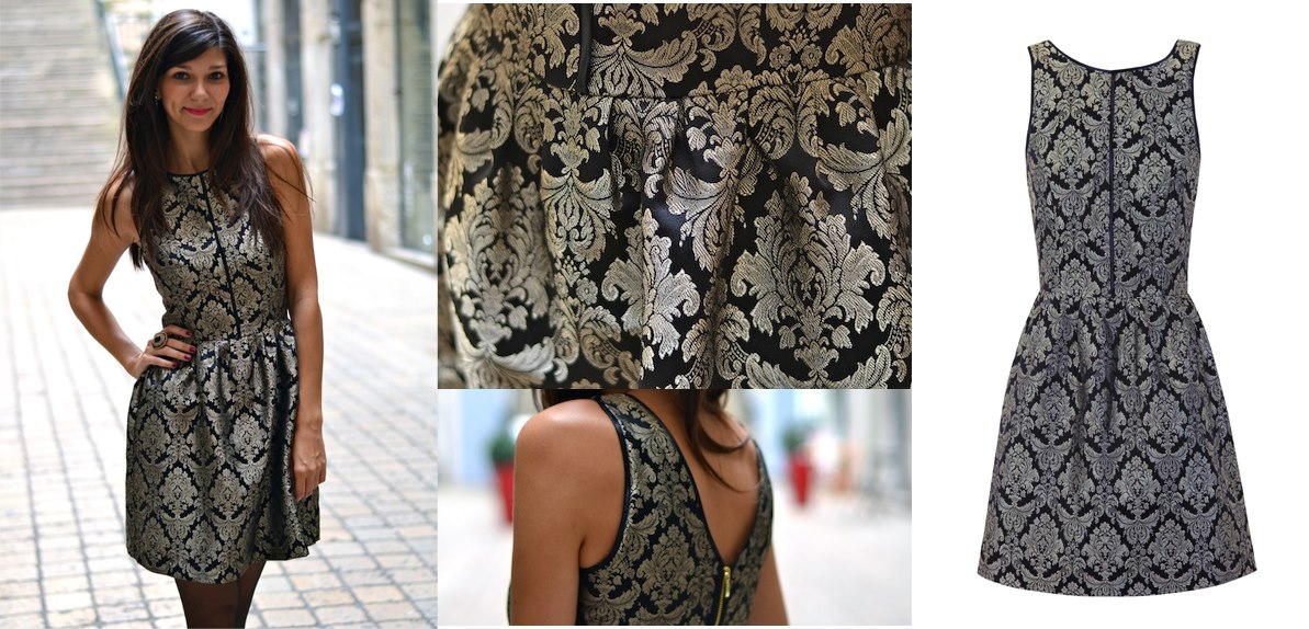 tecido brocado para vestido