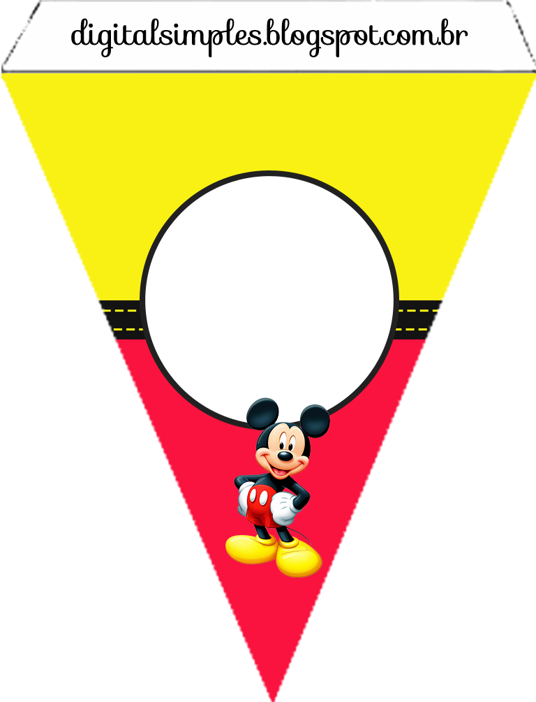 Kit Aniversário de Personalizados Tema Mickey Mouse ...