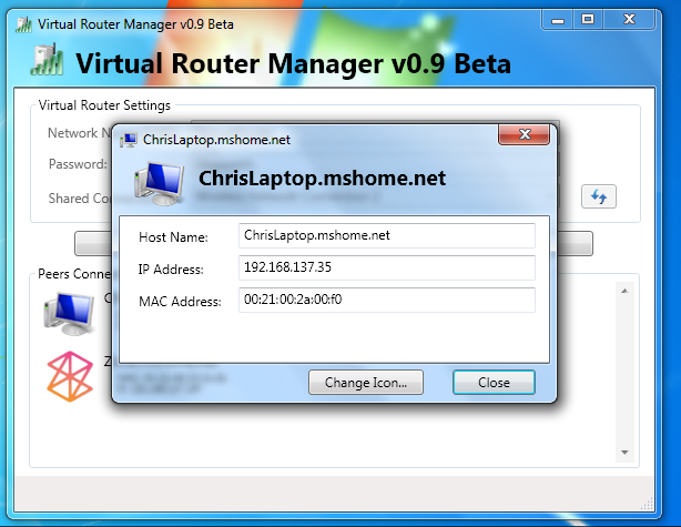 Virtual Router  Windows 7 -  10