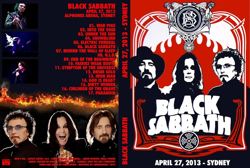 Black Sabbath: Live Sydney Allphones Arena DVDcover