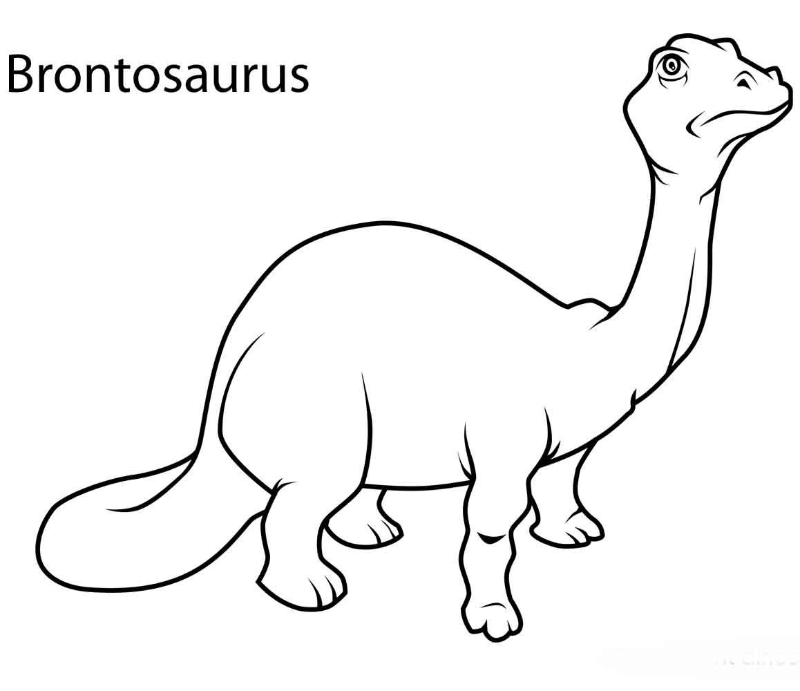 Prehistoric Beasts Coloring Pages : Funny Dinosaur | Kids Coloring Pages