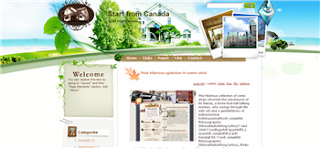 Start from Canada Blogger Template