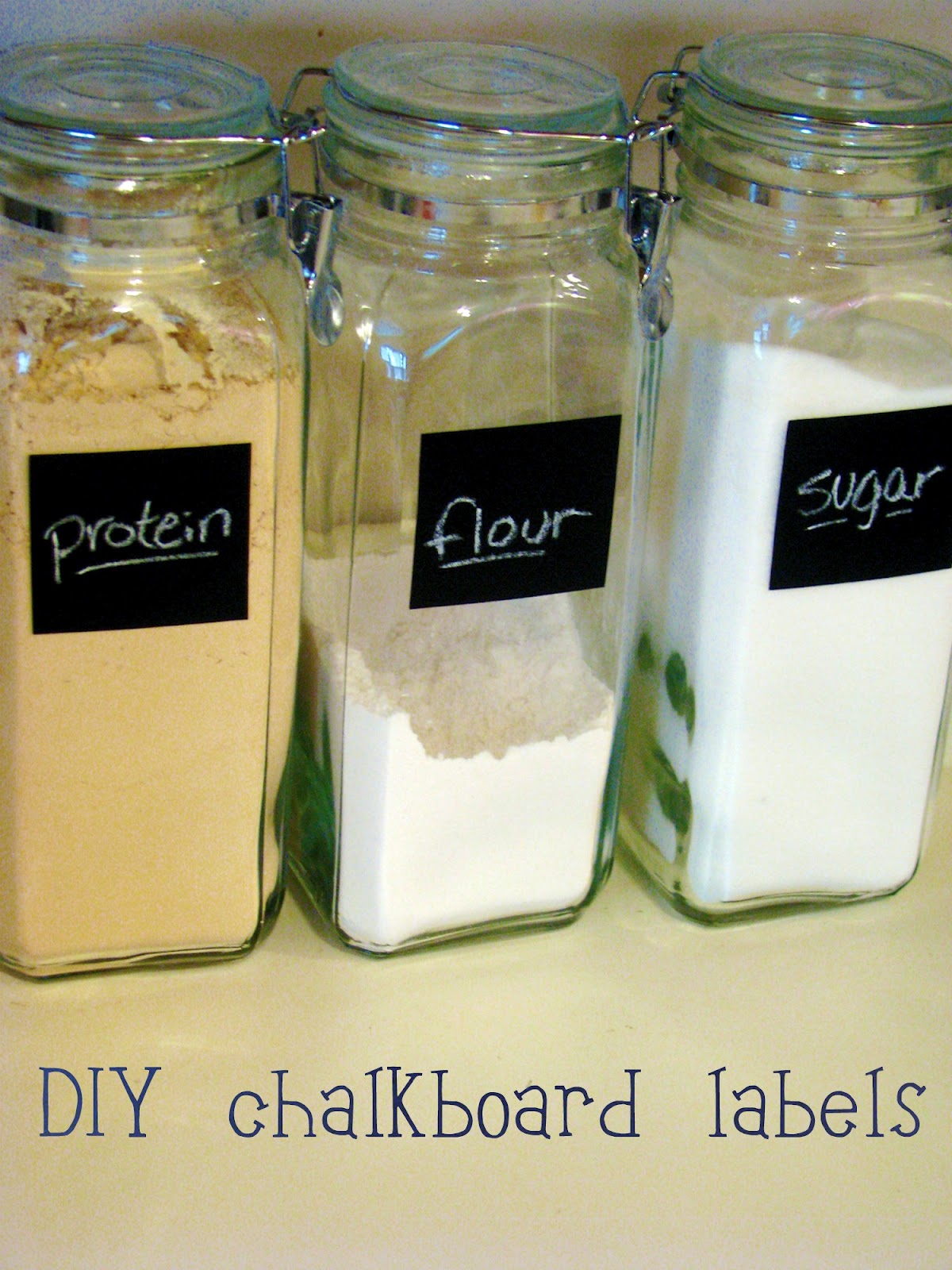 that's mellifluous! DIY chalkboard labels