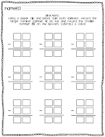 Susan Jones Teaching: Subtraction freebie!
