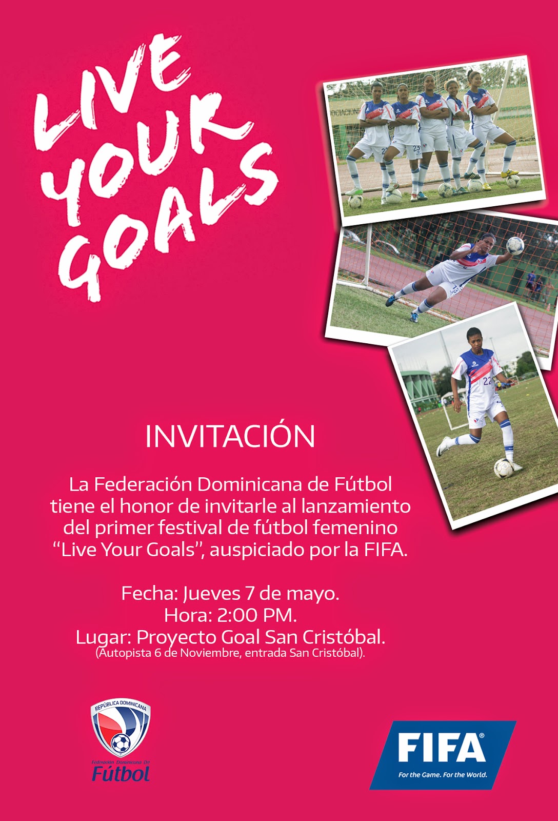 Primer festival de fútbol femenino