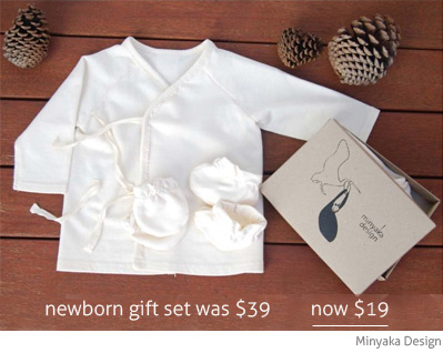Minyaka Design newborn gift set