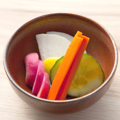 santa monica's bamboo izakaya's oshinko pickles