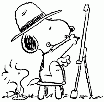 Snoopy Coloring Pages