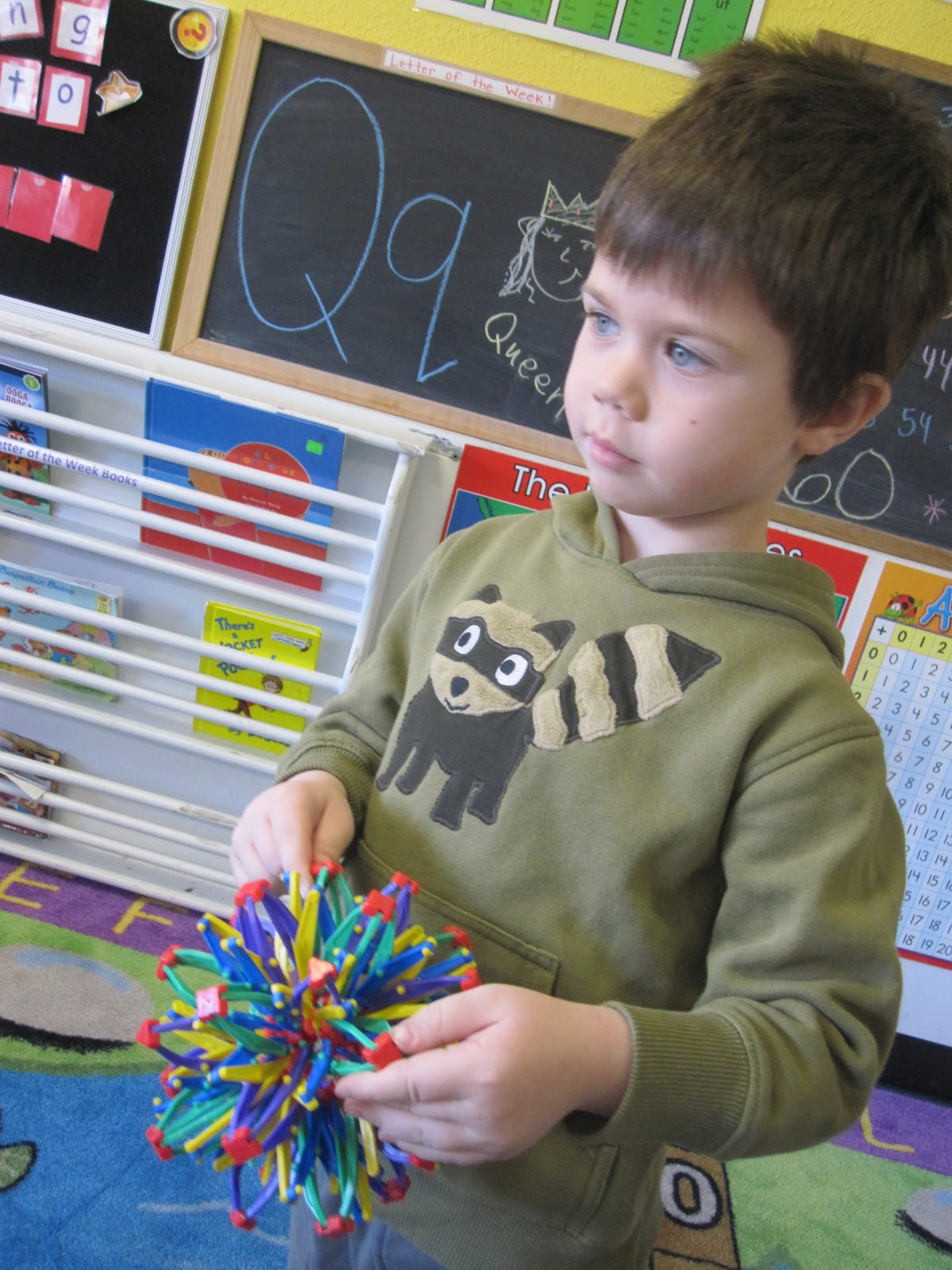 Noble Day Care's Learning Lions Letter Q Show & Tell!