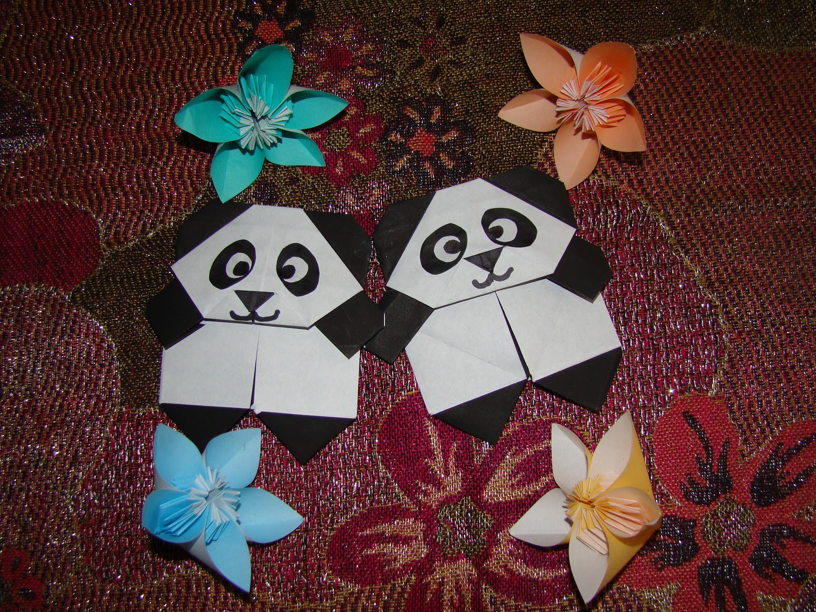 Origami Panda Bear