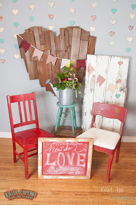 Romantic vintage photo booth by Killer Cupcake Event Photography