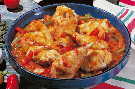 Mincir Avec Thermomix Special Regime Dukan Poulet Basquaise Dukan