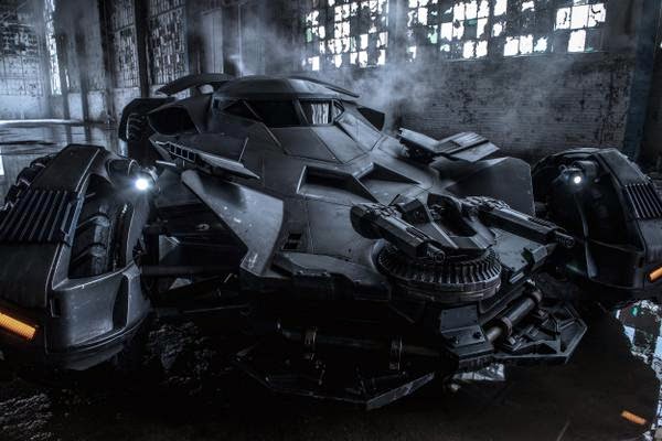 MOVIES: Batman v Superman: Dawn of Justice - New Look at the Batmobile