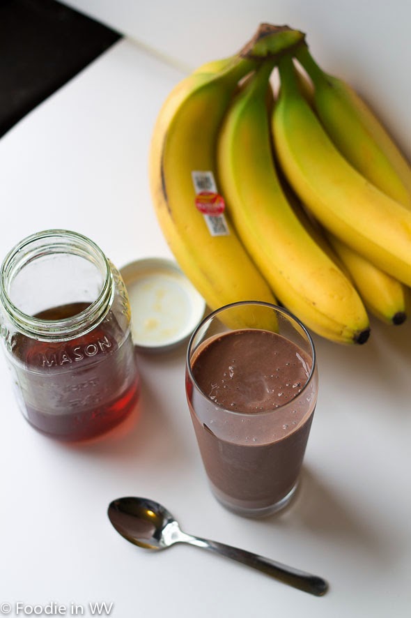 Chocolate, Banana and Tofu Smoothie Foodie in WV