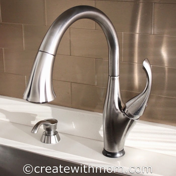 Create With Mom Touch2O Technology in Our Kitchen