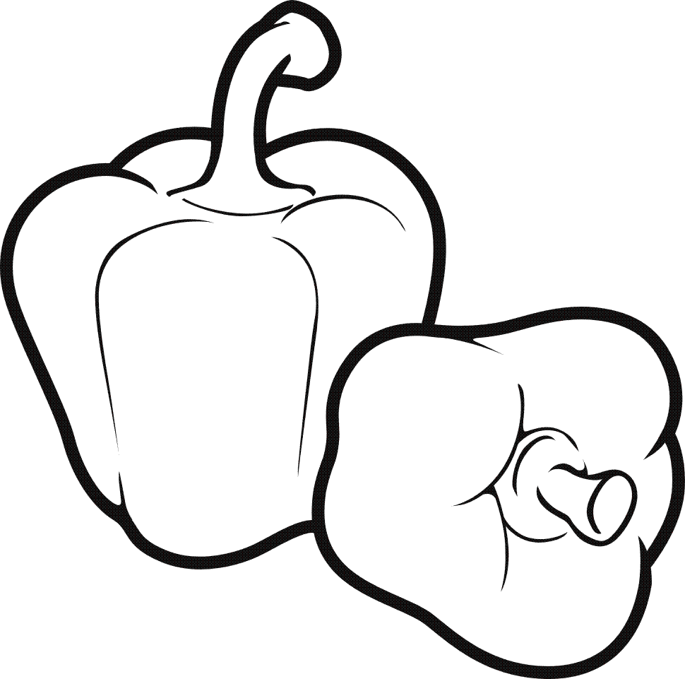 Coloring Pages Of Fruits And Vegetables free coloring pages of vegetable templates