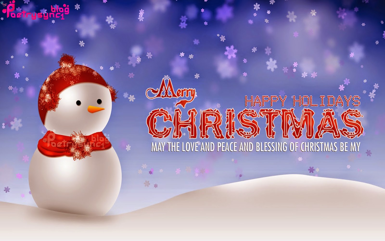 Merry Christmas And Happy Holidays With Best Wishes Pictures With