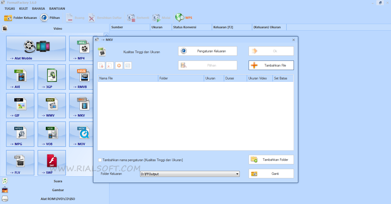 Format Factory Terbaru Full Crack | wiisima blog Format Factory Terbaru Full Crack | wiisima blog