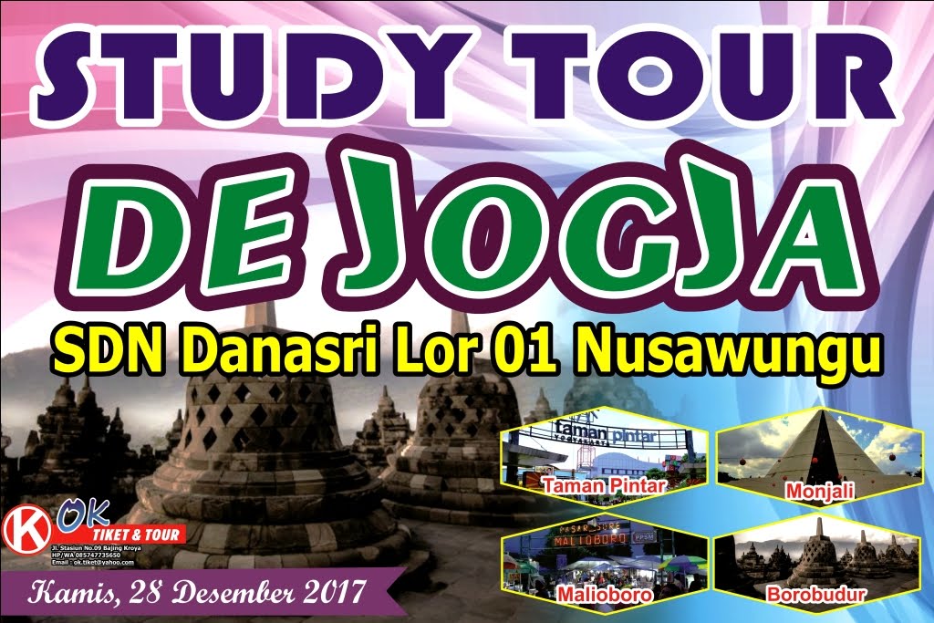 Desain Banner Study Tour cdr Kumpulan Desain Grafis