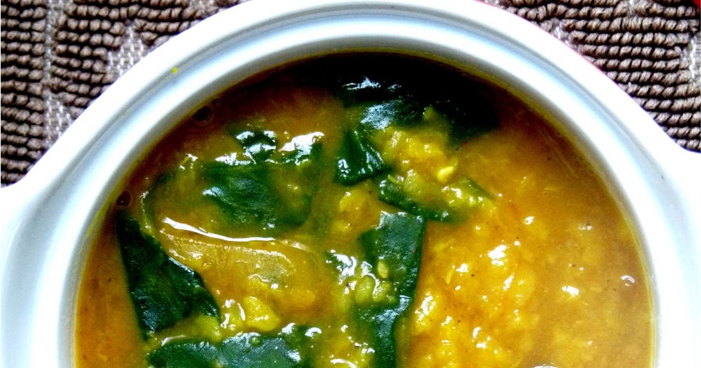 Spinach Dhal Recipe Food... like Amma used to make it
